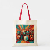 Tote Bag Instruments de musique (Dos)