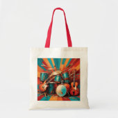 Tote Bag Instruments de musique (Devant)