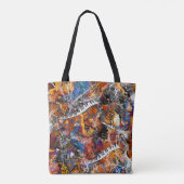 Tote Bag Instruments de musique, Piano, Guitare, Saxophone (Dos)