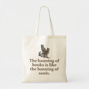 Tote Bag Interdiction Des Livres - Citation Sur L'Éducation