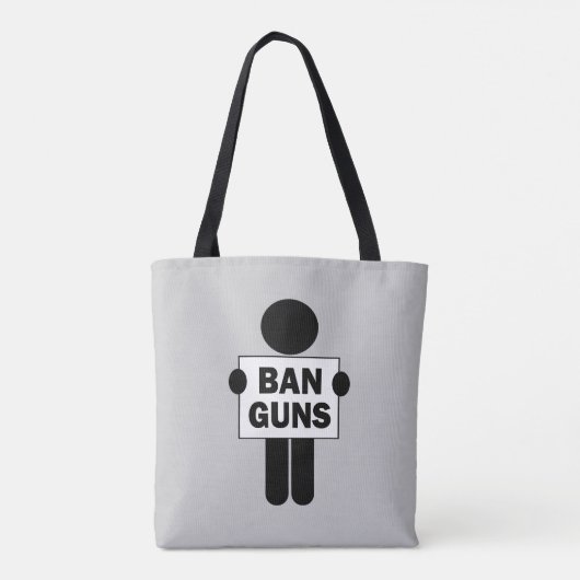 Tote Bag Interdire les armes (Dos)