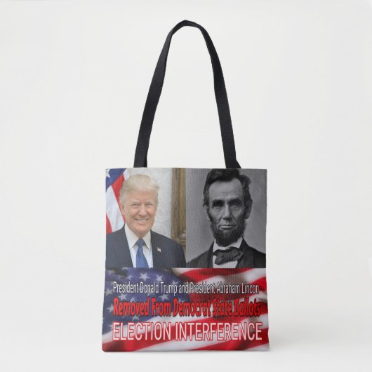 Tote Bag Interférence électorale (Devant)
