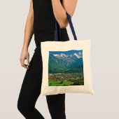 Tote Bag Interlaken et la chaîne de Jungfrau (Devant (produit))