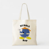 Tote Bag Interprète de dessin animé mignon disant « Yo ! » (Dos)