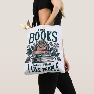 Tote Bag Introduire I Like Books