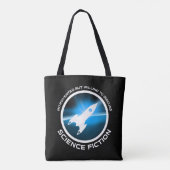 Tote Bag Introverted Mais Prêt À Discuter De Science-Fictio (Dos)