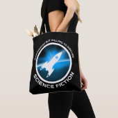 Tote Bag Introverted Mais Prêt À Discuter De Science-Fictio (De près)