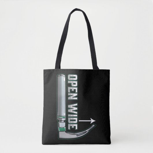Tote Bag Intubation du laryngoscope anesthésiste CRNA (Devant)