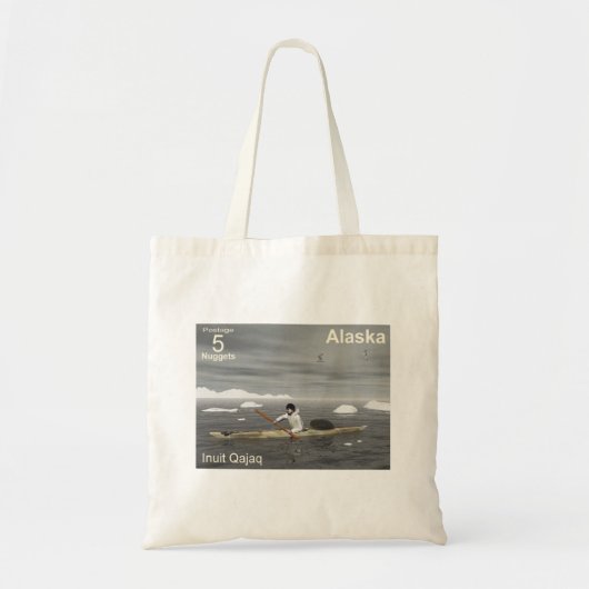 Tote Bag Inuit Kayak (Devant)