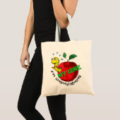 Tote Bag Invader Apple (Devant (produit))
