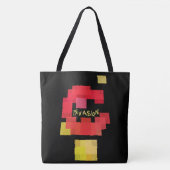 Tote Bag Invaders contre Tetris (Devant)
