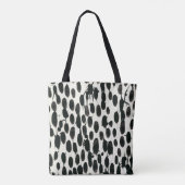 Tote Bag Invariable I | Aquarelle noire (Dos)