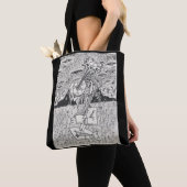 Tote Bag Invasion extraterrestre, ou, L'ensemencement (De près)