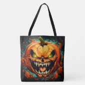 Tote Bag Invasion of the Furious Pumpkins (Devant)