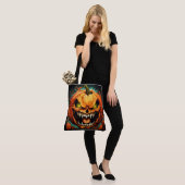 Tote Bag Invasion of the Furious Pumpkins (Sur le modèle)