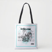 Tote Bag Invitation de tenue de fête de bachelorette (Devant)