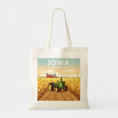 Tote Bag Iowa vintage (Devant)