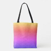 Tote Bag Ipanema Arc-en-ciel Hypnotique Diamant Moderne Pop (Dos)