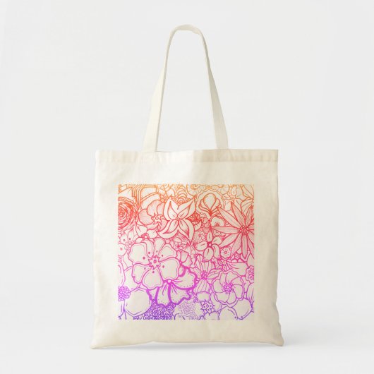 Tote Bag Ipanema Fourre-tout floral (Devant)