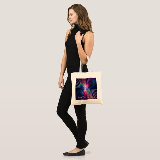 Tote Bag Iridescence structurelle (Devant (modèle))