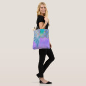 Tote Bag Iridescent Pearl Shtoujours Sparkle Mermaid Tail (Sur le modèle)