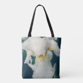 Tote Bag Iris avec gouttelettes d'eau (Dos)