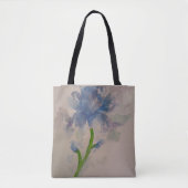 Tote Bag Iris bleu (Devant)