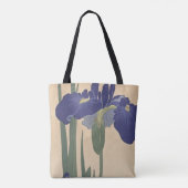 Tote Bag Iris bleus par Ohara Koson (Dos)
