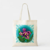 Tote Bag Iris goutte de rosée (Dos)