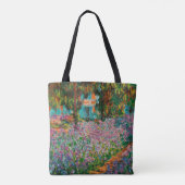 Tote Bag Iris Jardin Monet Giverny fleurs (Dos)