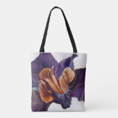 Tote Bag Iris noir (Dos)