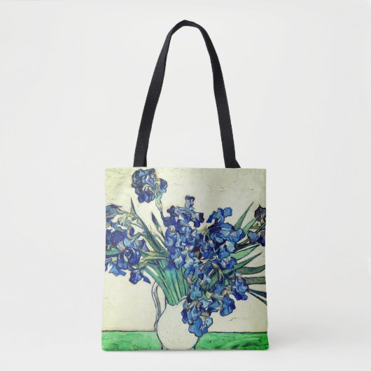 Tote Bag Irises (1890) par Vincent Van Gogh (Devant)