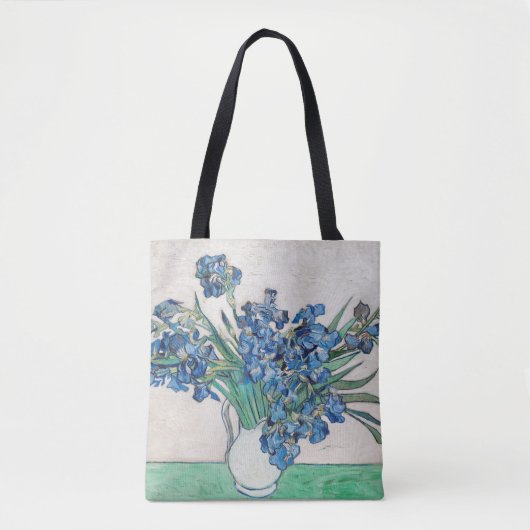 Tote Bag Irises (1890) par Vincent Van Gogh (Devant)