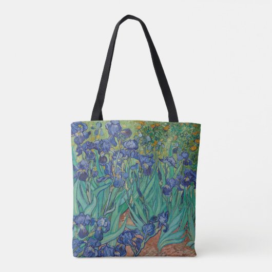 Tote Bag "Irises" de Vincent van Gogh (Dos)