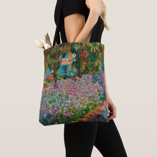Tote Bag Irises Monet Garden Fleurs Giverny (De près)