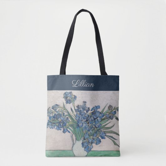 Tote Bag Irises par van Gogh : (Devant)