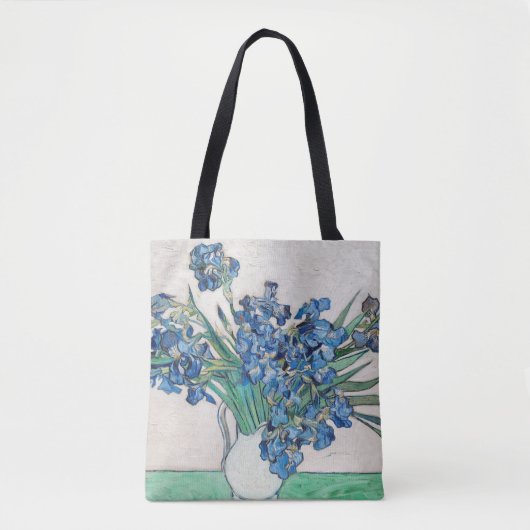 Tote Bag Irises par Van Gogh (Devant)