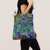 Tote Bag Irises par Vincent van Gogh (De près)