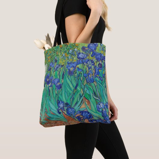 Tote Bag Irises - Van Gogh (De près)