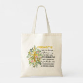 Tote Bag Irish Blessing For GODDAUGHTER - Cadeau Personnali (Dos)