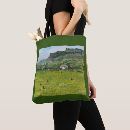 Tote Bag Irish Fourre-tout Shopping Bag Irlande Réutilisabl (De près)