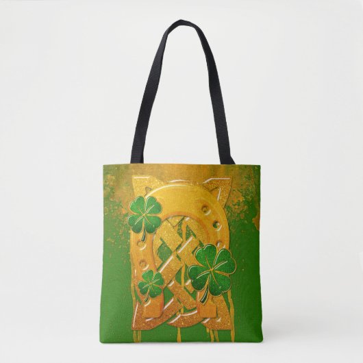Tote Bag Irish Fun 3D Whimsey (Devant)