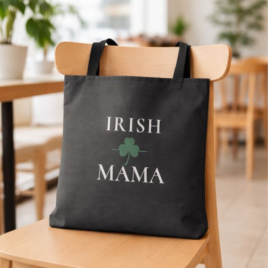 Tote Bag Irish Mama Shamrock 