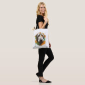 Tote Bag Irish Wolfhound (Sur le modèle)