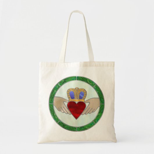 Tote Bag Irlandais Claddagh (Devant)