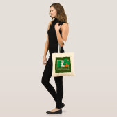 Tote Bag IRLANDE BÉNÉFICIE Saint Patrick's Day Shamrock (Devant (modèle))