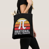 Tote Bag Irrationnel, Mais Bien Arrondi, Les Mathématiques (De près)