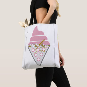 Tote Bag Irrésistible Crème de glace Fourre-tout par la poè