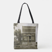 TOTE BAG IRVING KANSAS POST OFFICE PHOTO MARSHALL COUNT KS (Dos)
