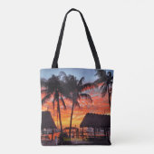 Tote Bag Islamorada, coucher de soleil de Floride (Dos)
